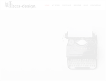 Tablet Screenshot of jeffwaltersdesign.com